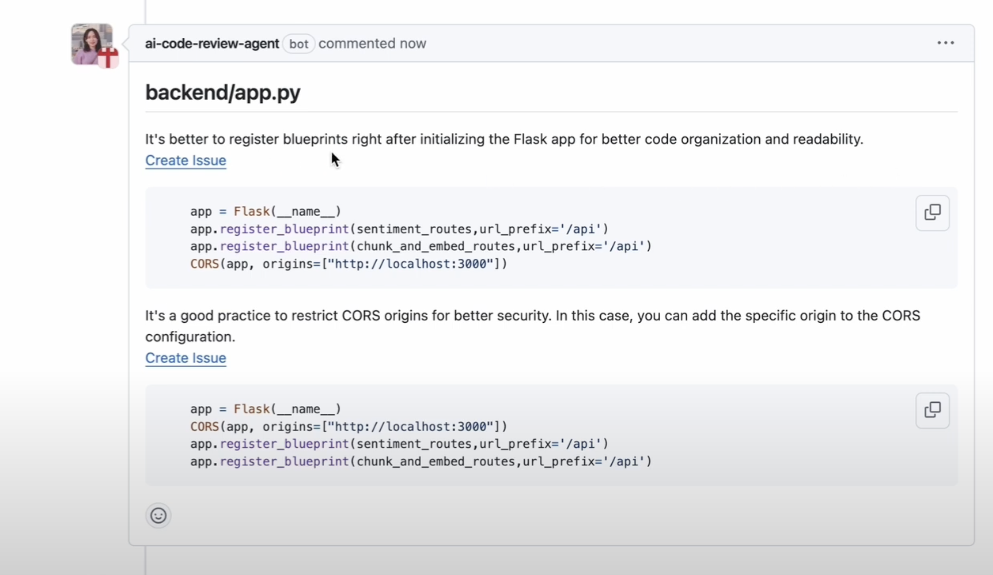 AI PR Review Agent